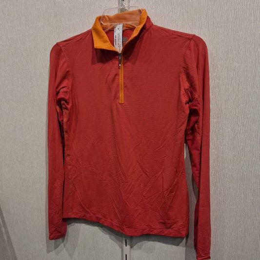 L/S wicking 1/4 zip, womens