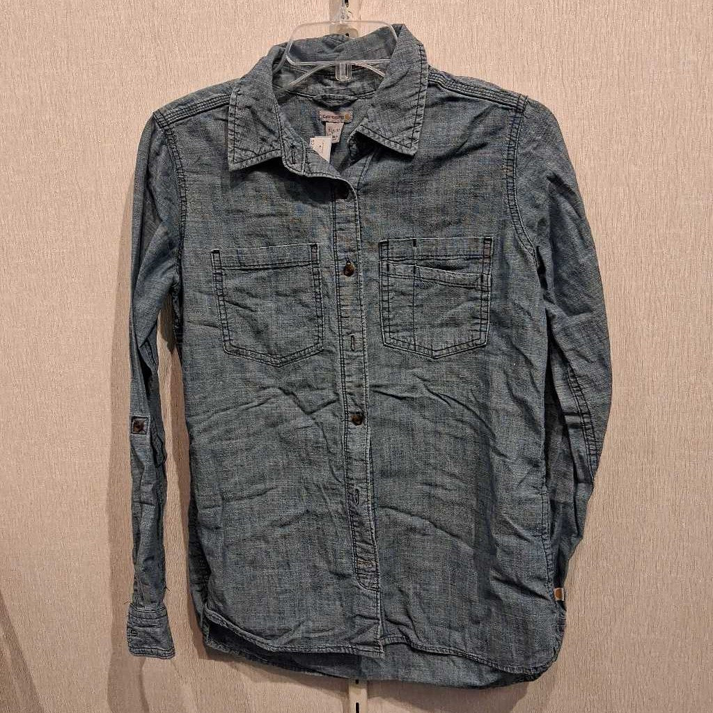 L/S denim shirt, womens