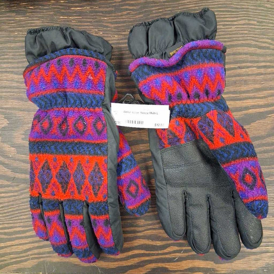 Winter glove, fleece
