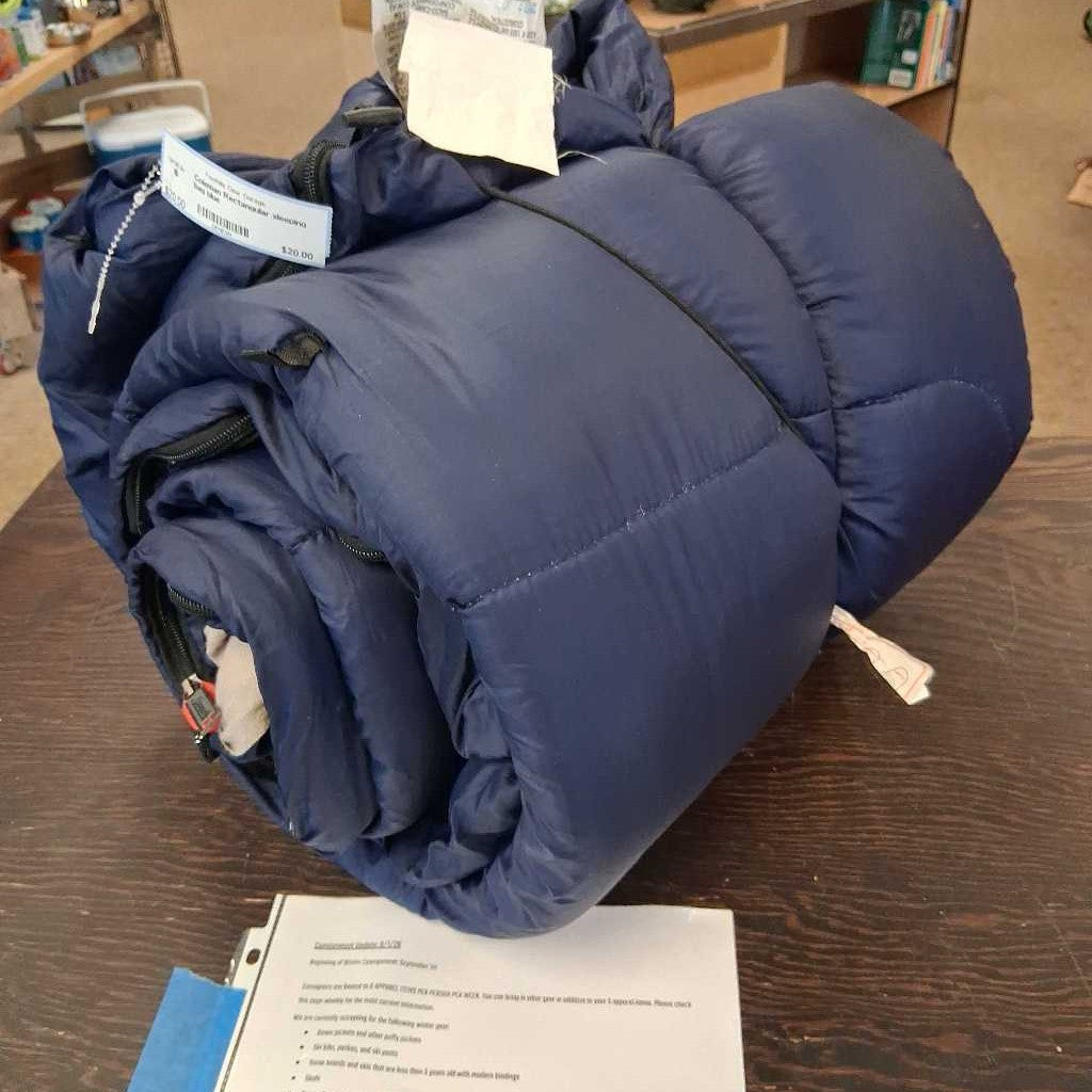 Rectangular sleeping bag