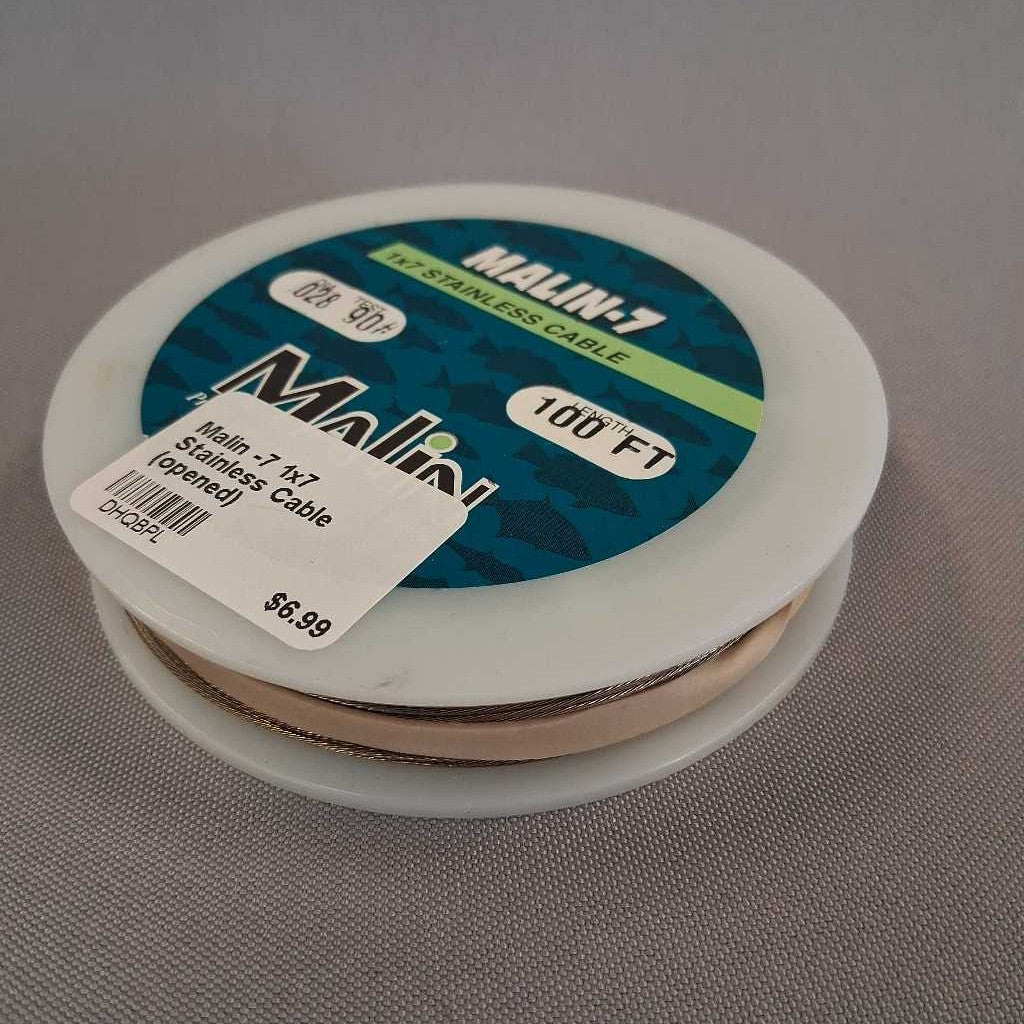 Malin -7 1x7 Stainless Cable (opened)