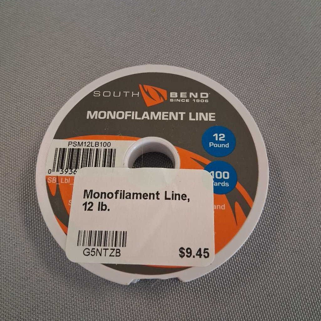 Monofilament Line, 12 lb.