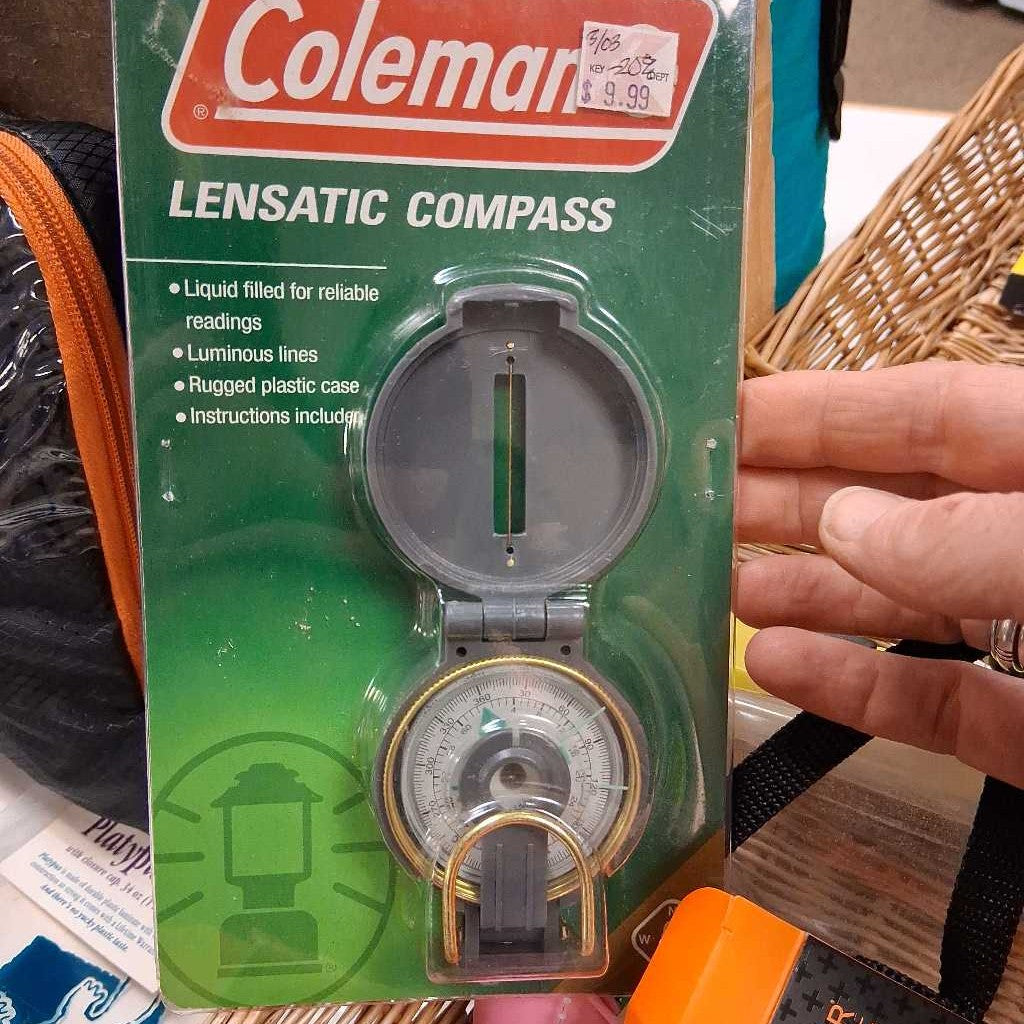 Lensatic compass