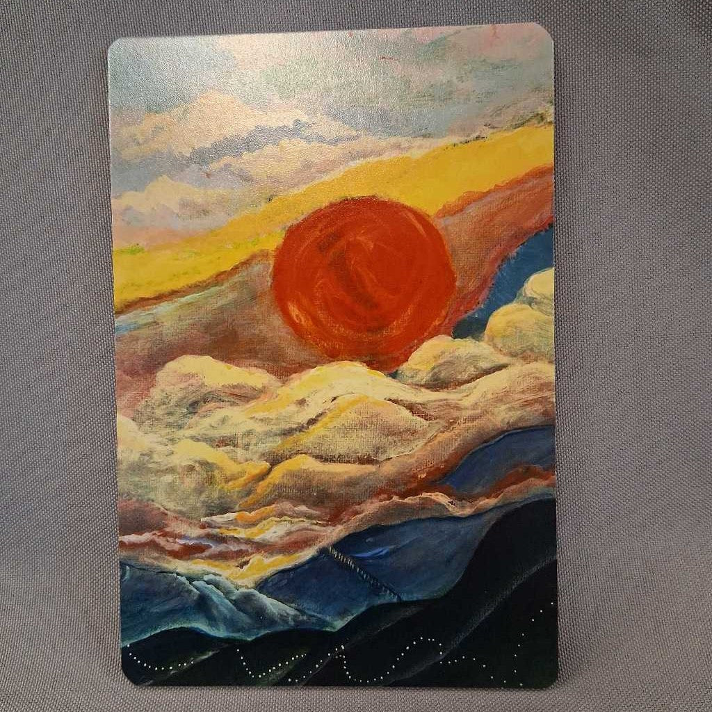 Nature Print with Styrene Backing