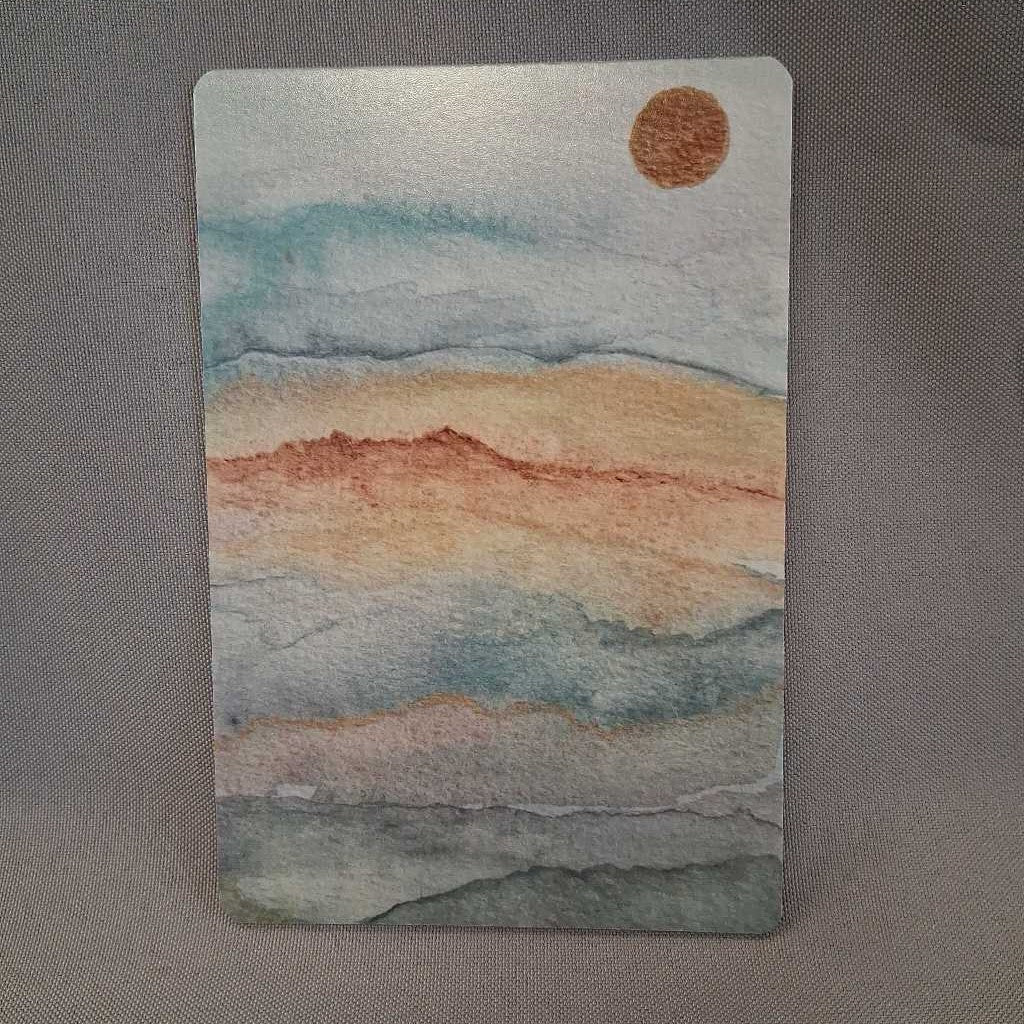 Nature Print with Styrene Backing