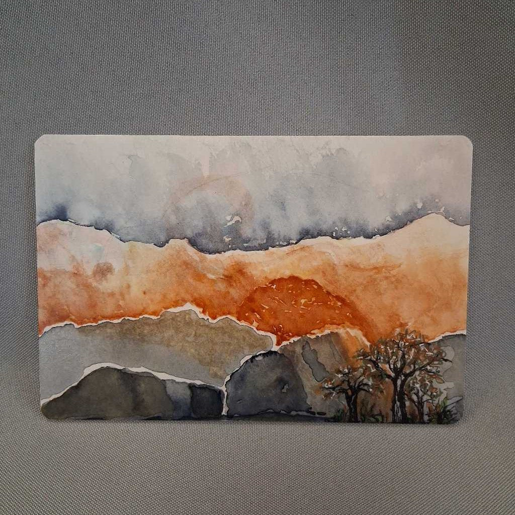 Nature Print with Styrene Backing
