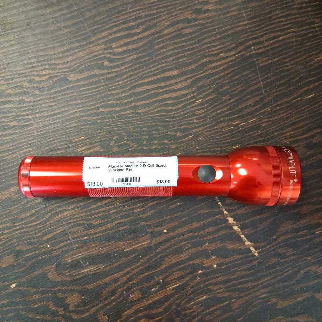 Maglite 2 D-Cell Sized, Working