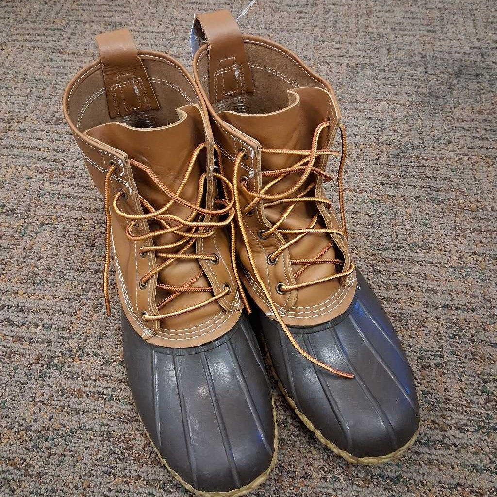 Leather Duck Boots