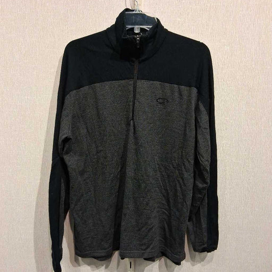 1/4 Zip Wool Sweater (multiple small holes)