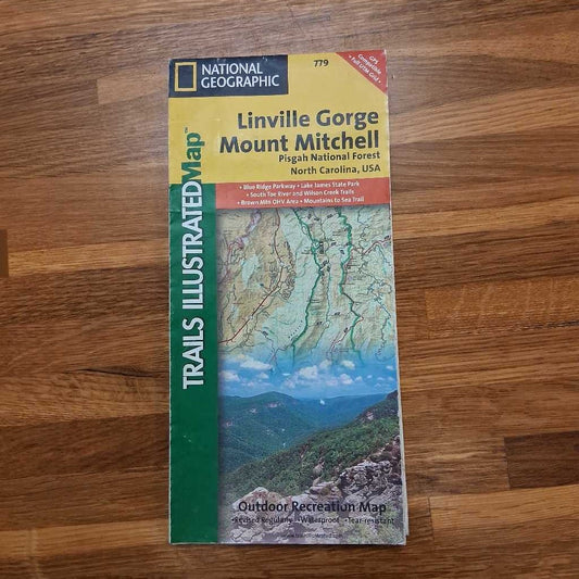 Linville Gorge/Mount Mitchell Map
