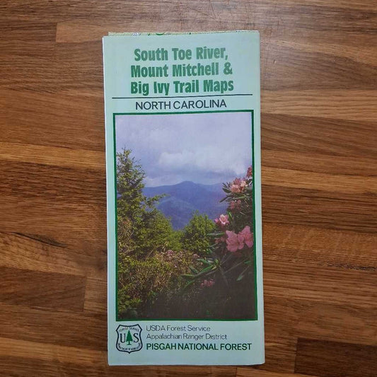 South Toe River/Mt. Mitchell/Big Ivy Trail Map