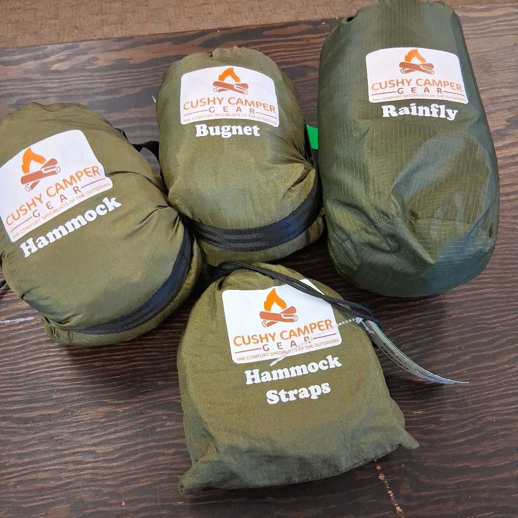 Hammock Bundle (Hammock, Fly, Straps, & Bugnet)