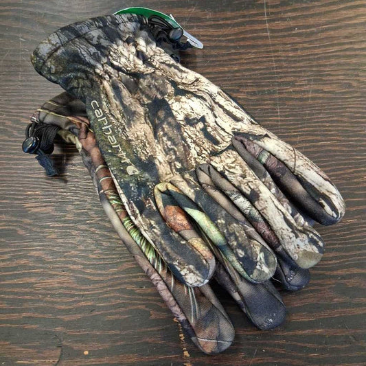 Fleece Lined Cammo Gloves