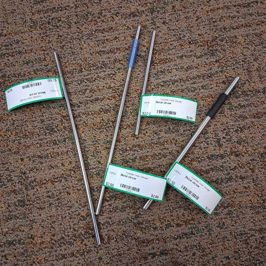 Metal straw