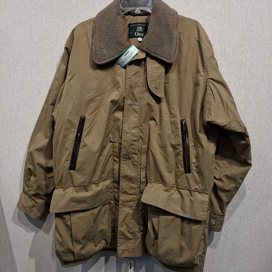 Utility Jacket w/ Zip Outliner and Leather Trim
