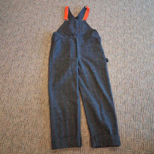 Malone vintage wool bibs