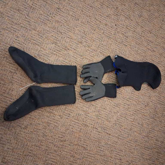 Booties, Gloves, and Balaclava Set