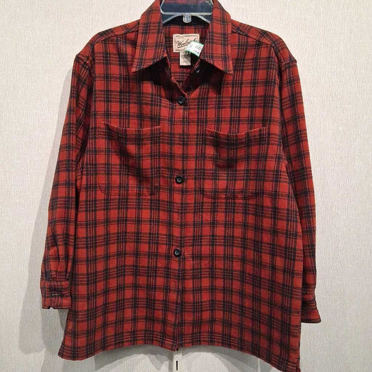 Wool overshirt, womens