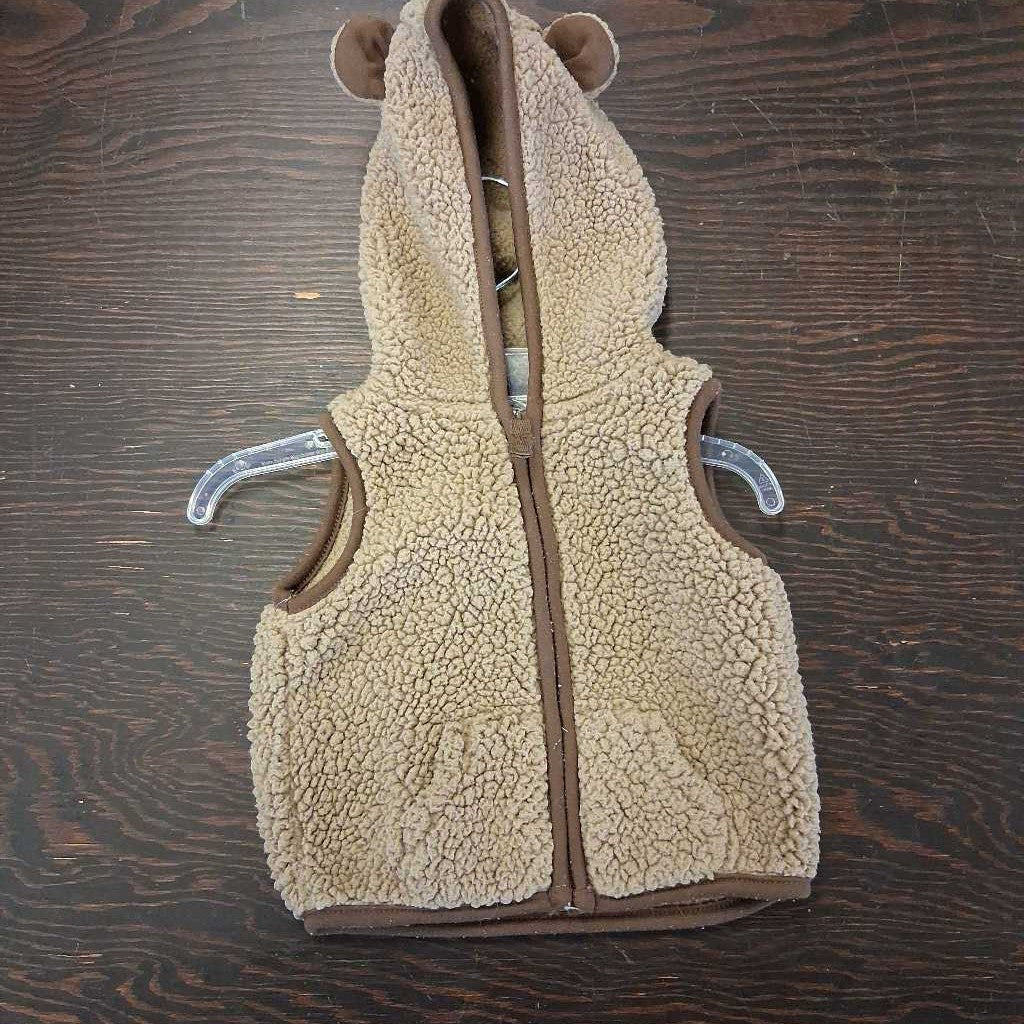 Hooded fleece vest, baby