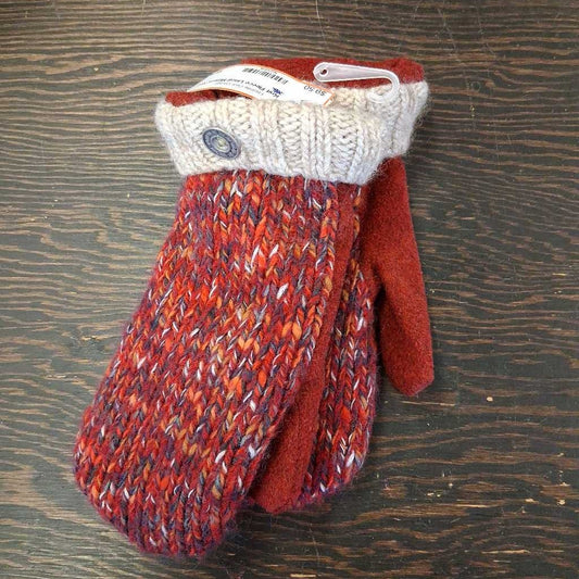 Knit Fleece Lined Mittens